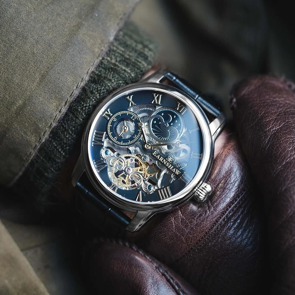 LONGITUDE AUTOMATIC SKELETON ES-8006-04 Erkek Kol Saati