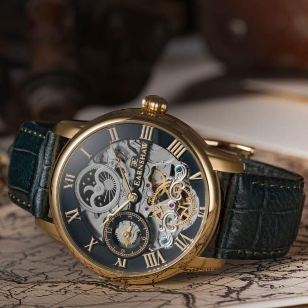 LONGITUDE AUTOMATIC SKELETON ES-8006-09 Erkek Kol Saati
