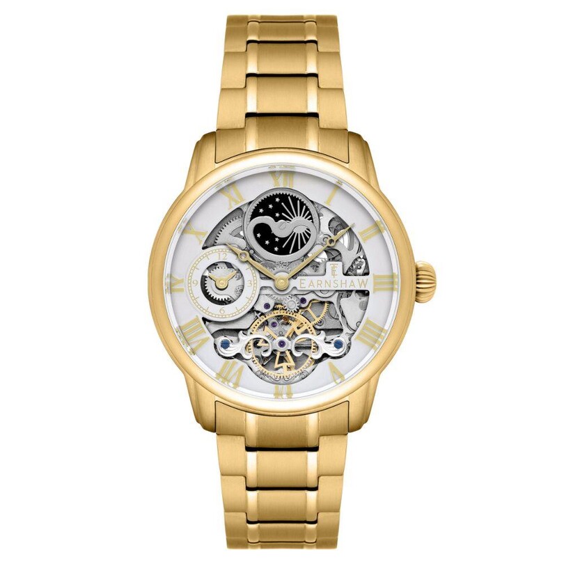 LONGITUDE AUTOMATIC SKELETON ES-8006-22 Erkek Kol Saati - Thumbnail