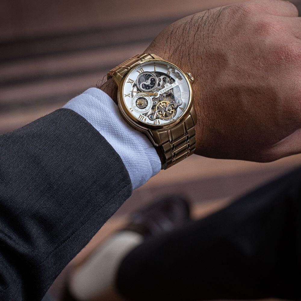 LONGITUDE AUTOMATIC SKELETON ES-8006-22 Erkek Kol Saati