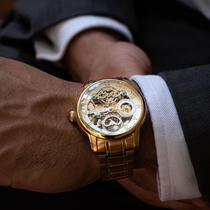 LONGITUDE AUTOMATIC SKELETON ES-8006-22 Erkek Kol Saati - Thumbnail