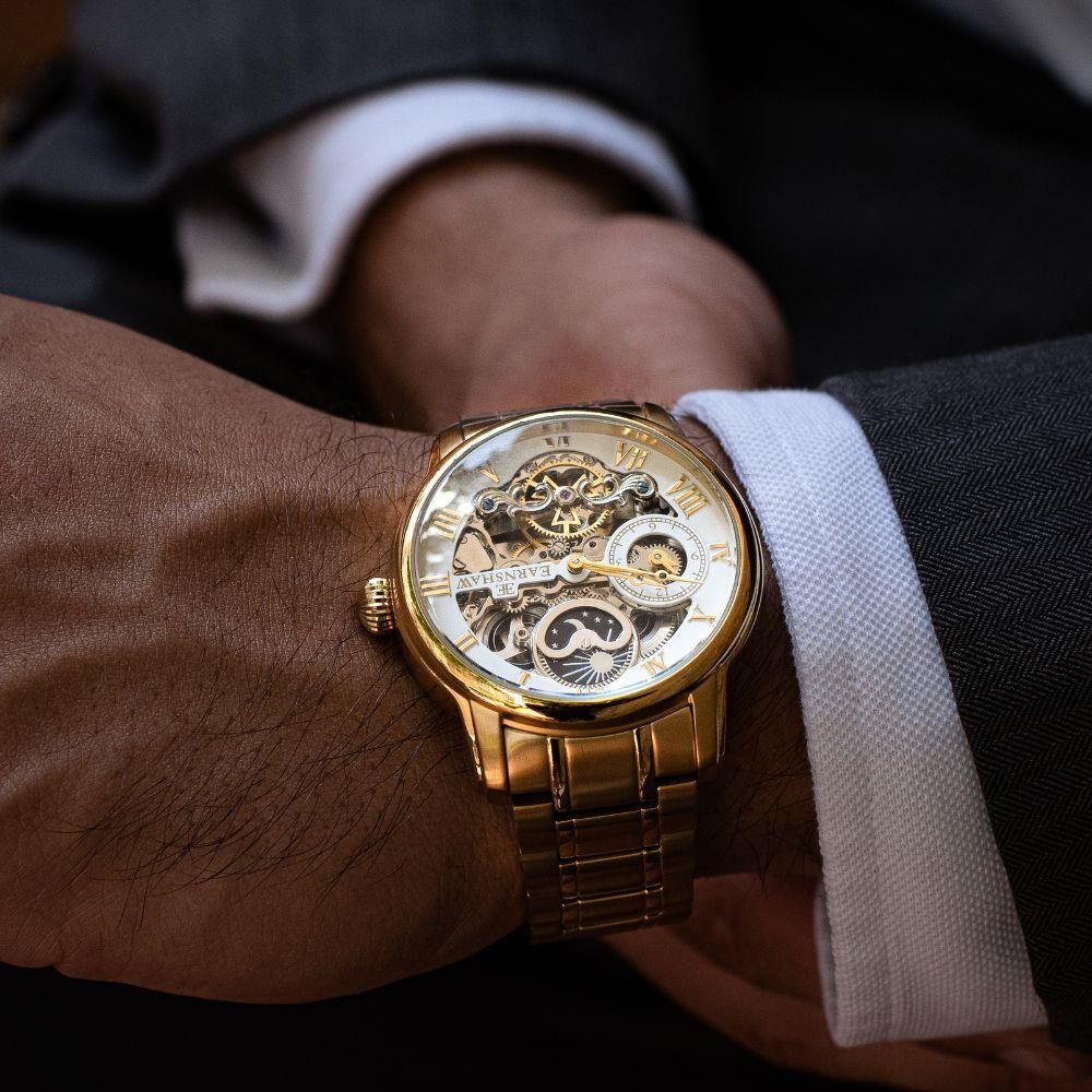 LONGITUDE AUTOMATIC SKELETON ES-8006-22 Erkek Kol Saati