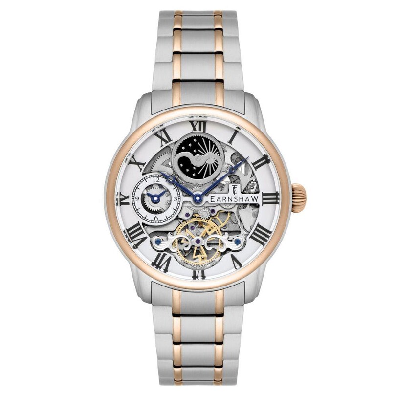 LONGITUDE AUTOMATIC SKELETON ES-8006-33 Erkek Kol Saati - Thumbnail