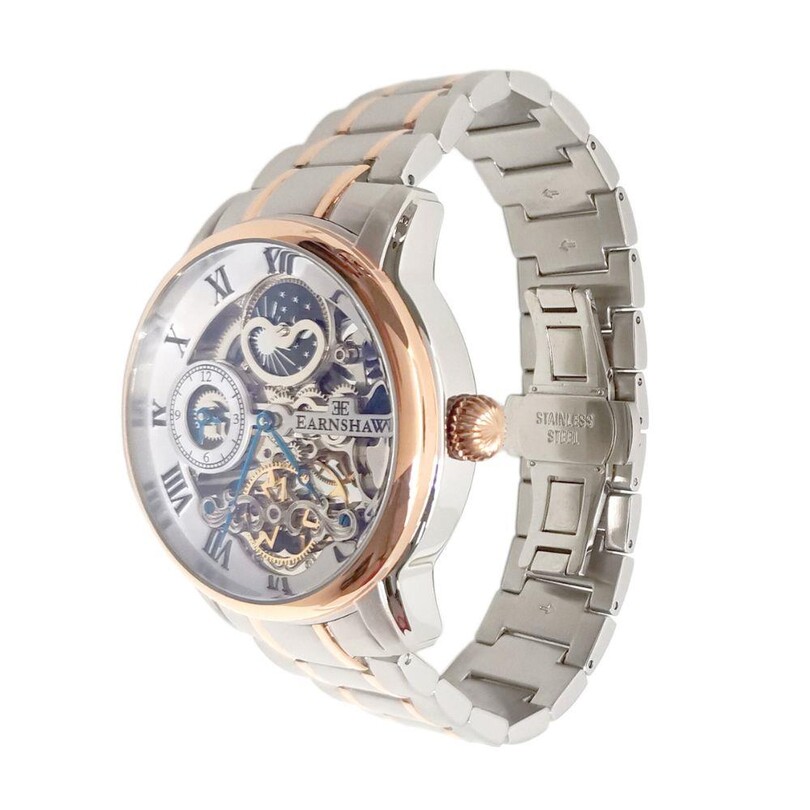 LONGITUDE AUTOMATIC SKELETON ES-8006-33 Erkek Kol Saati - Thumbnail