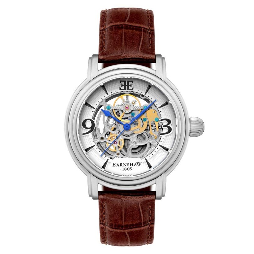 LONGCASE GRANDE SKELETON AUTOMATIC ES-8011-01 Erkek Kol Saati - Thumbnail