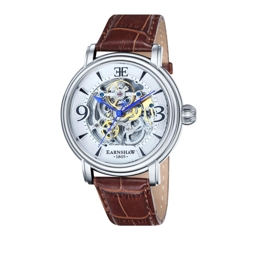 LONGCASE GRANDE SKELETON AUTOMATIC ES-8011-01 Erkek Kol Saati - Thumbnail