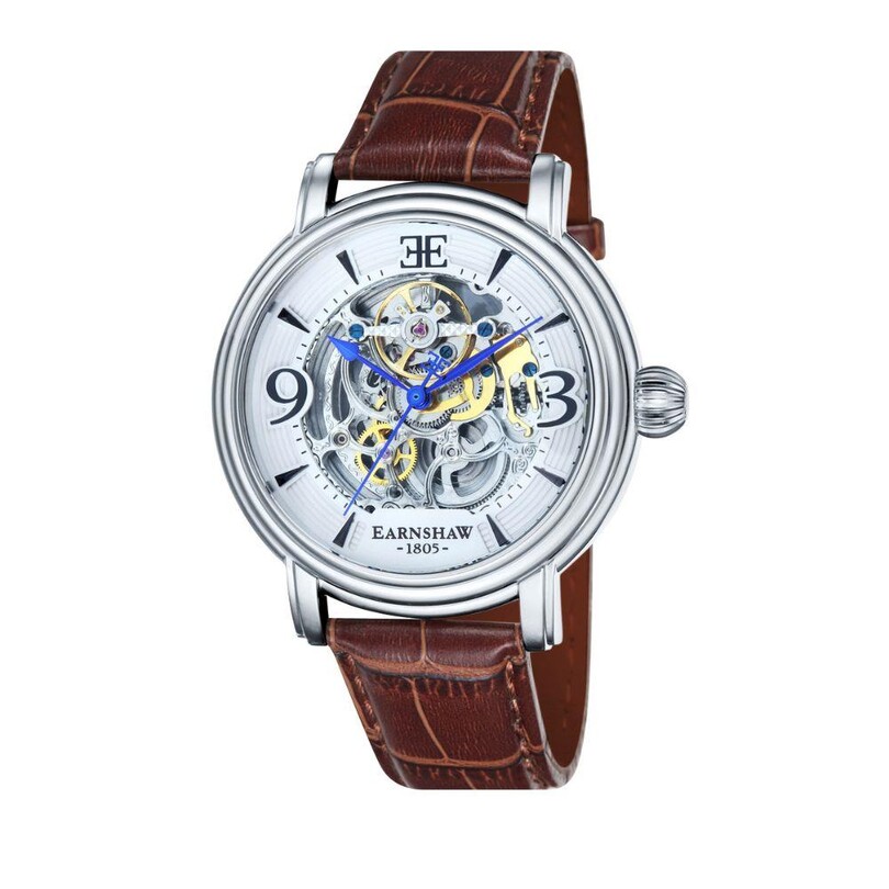 LONGCASE GRANDE SKELETON AUTOMATIC ES-8011-01 Erkek Kol Saati - Thumbnail