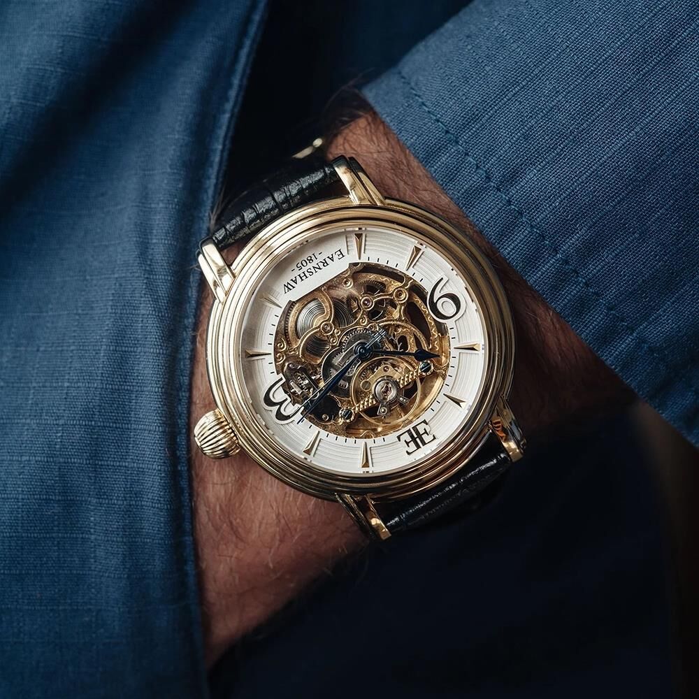 LONGCASE GRANDE SKELETON AUTOMATIC ES-8011-04 Erkek Kol Saati