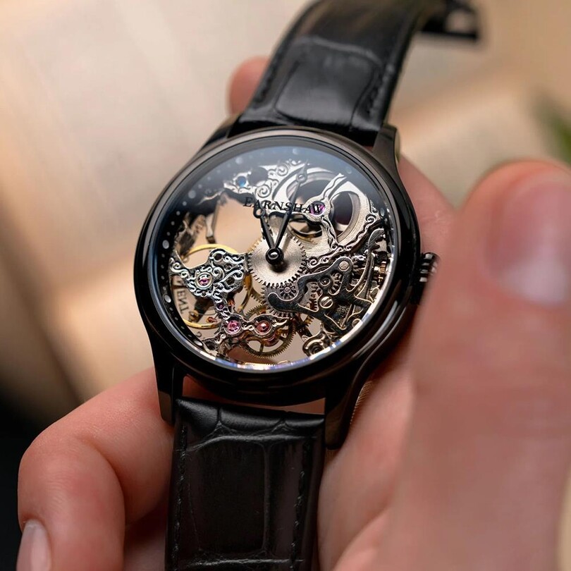 BAUER MECHANICAL SKELETON ES-8049-04 Erkek Kol Saati - Thumbnail