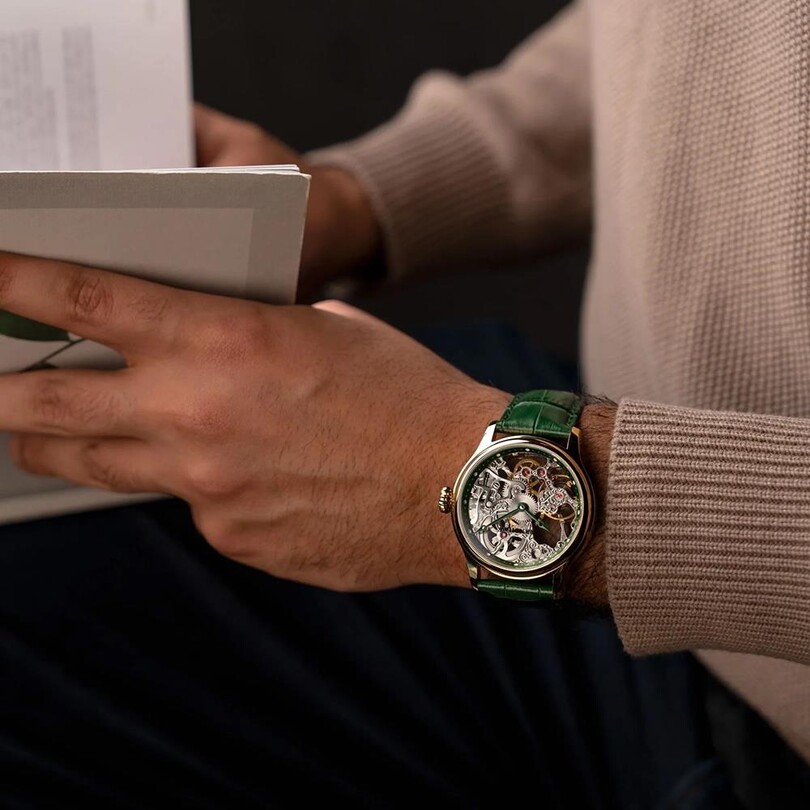 BAUER MECHANICAL SKELETON ES-8049-05 Erkek Kol Saati - Thumbnail