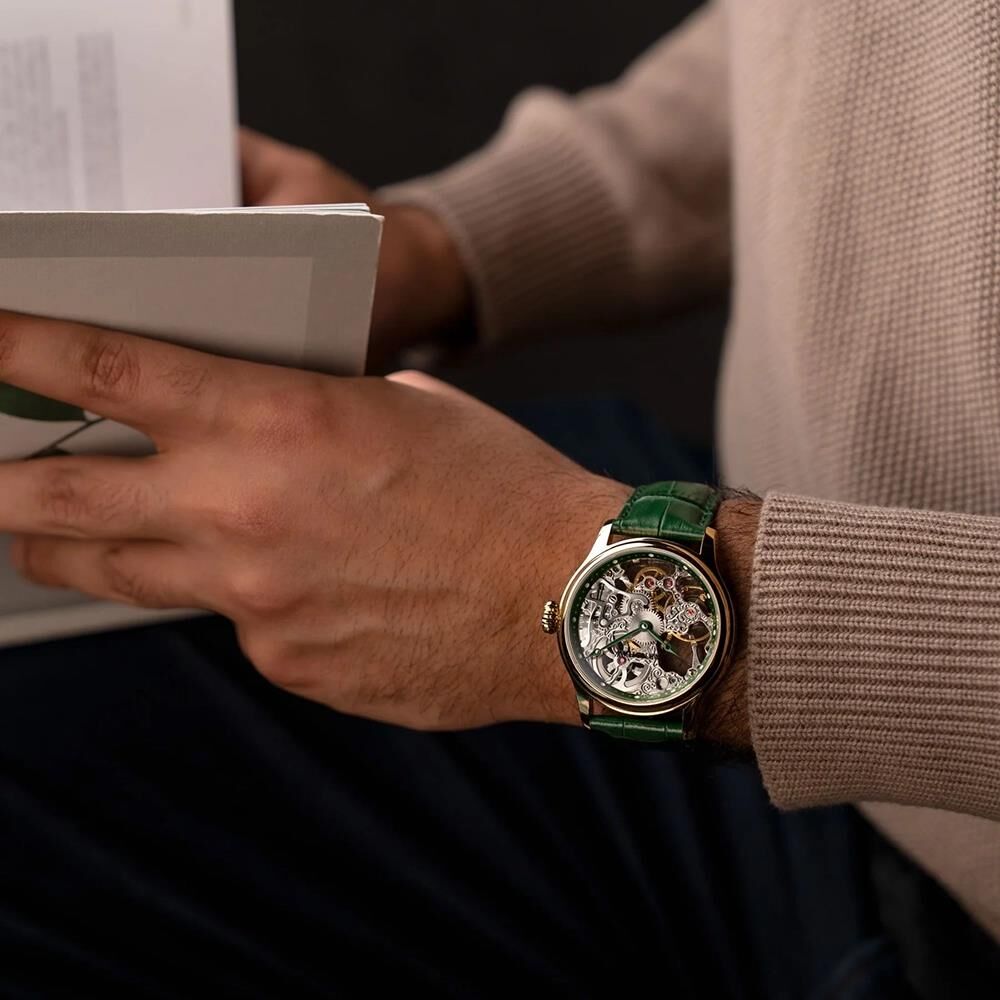 BAUER MECHANICAL SKELETON ES-8049-05 Erkek Kol Saati