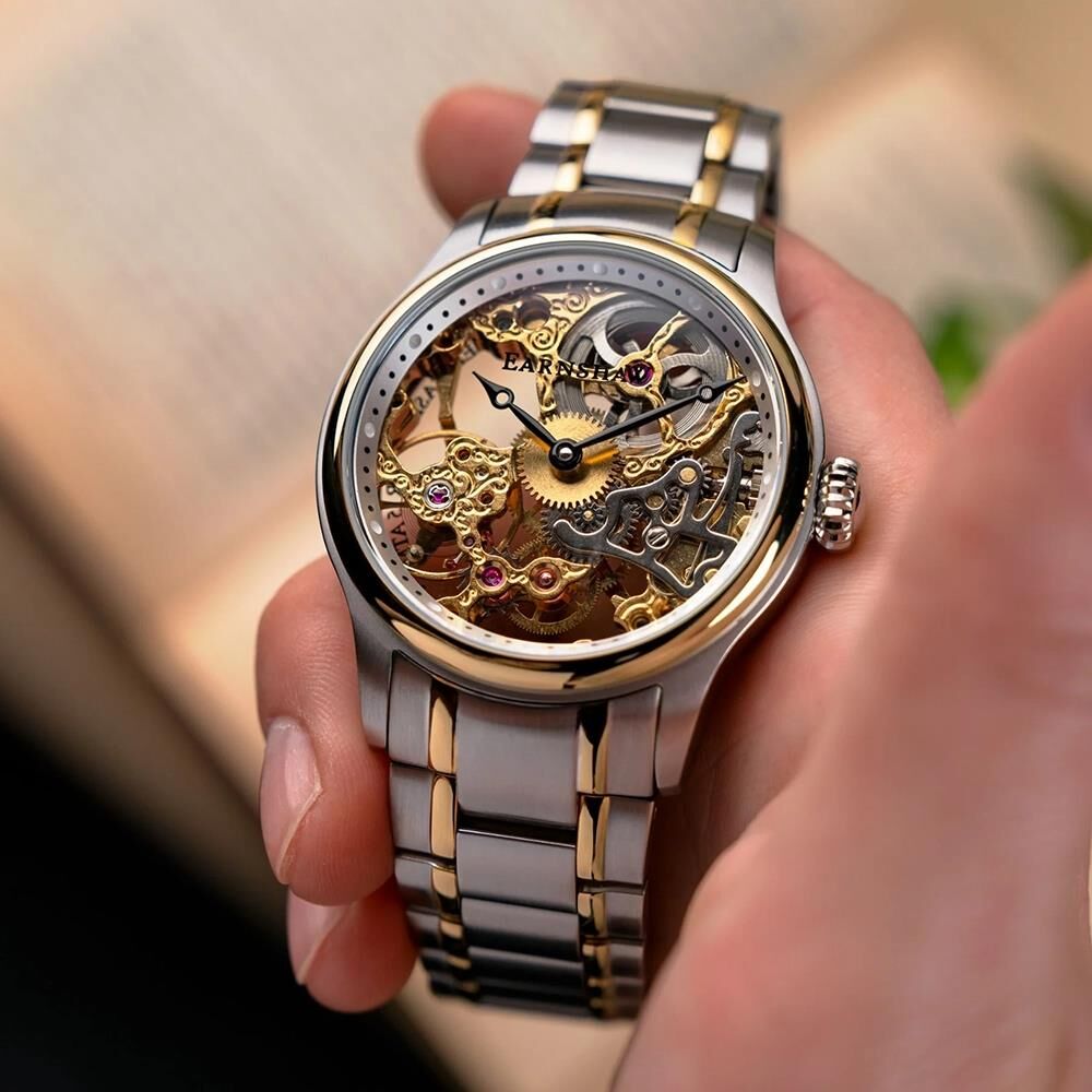 BAUER MECHANICAL SKELETON ES-8049-22 Erkek Kol Saati