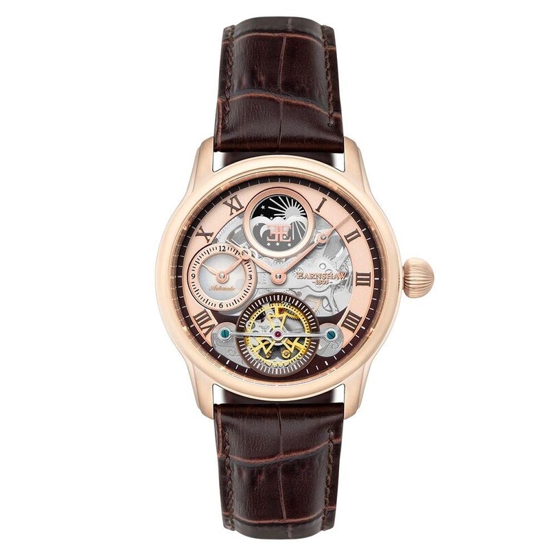 LONGITUDE SHADOW AUTOMATIC ES-8063-02 Erkek Kol Saati - Thumbnail