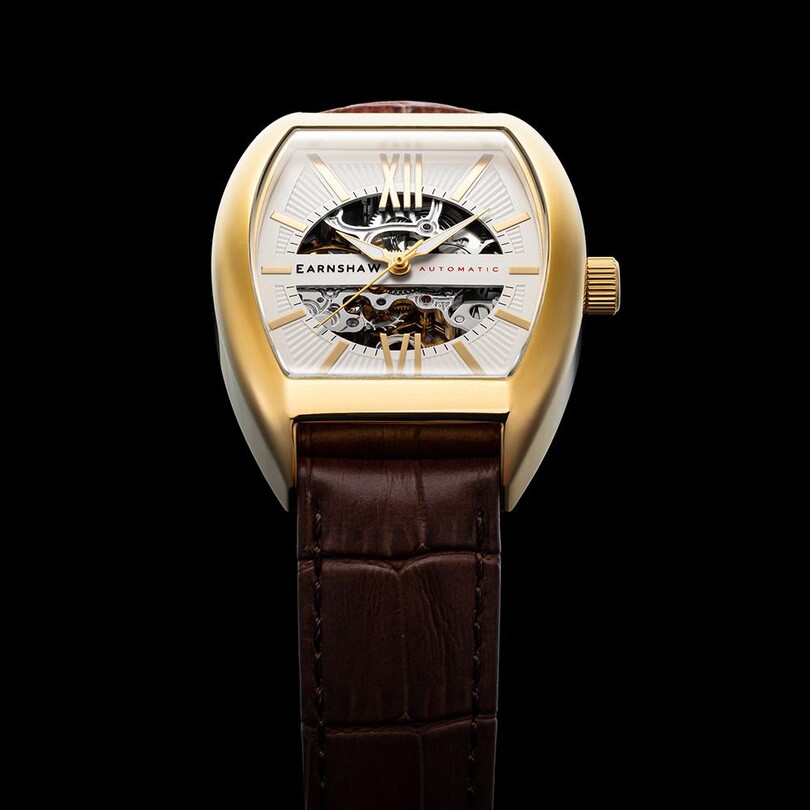  CATTON SKELETON Otomatik ES-8147-03 Erkek Kol Saati - Thumbnail