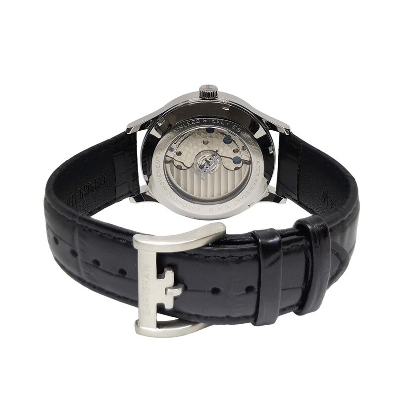  SCIENTISTS FARADAY DOUBLE BARREL Otomatik ES-8179-01 Erkek Kol Saati - Thumbnail