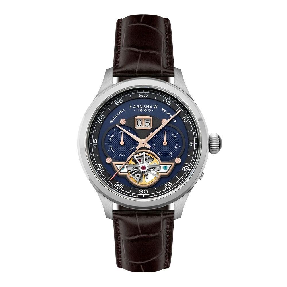 BARON GRAND DATE CALENDAR OPEN HEART AUTOMATIC ES-8187-02 Erkek Kol Saati