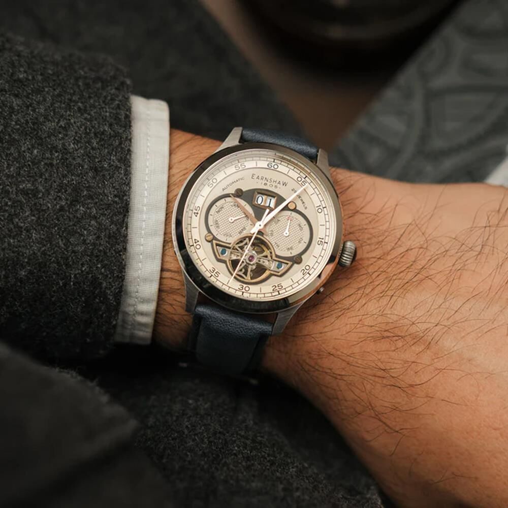  BARON GRAND DATE CALENDAR OPEN HEART Otomatik ES-8187-04 Erkek Kol Saati