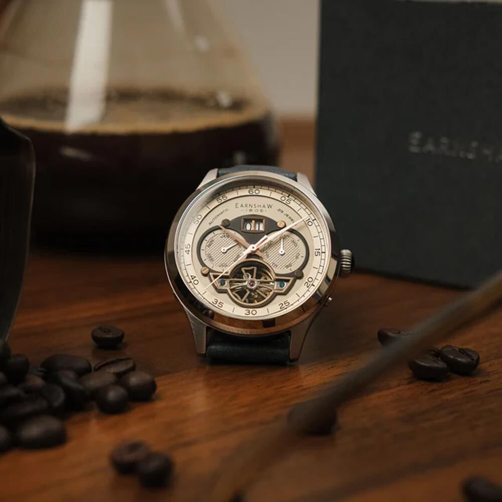  BARON GRAND DATE CALENDAR OPEN HEART Otomatik ES-8187-04 Erkek Kol Saati