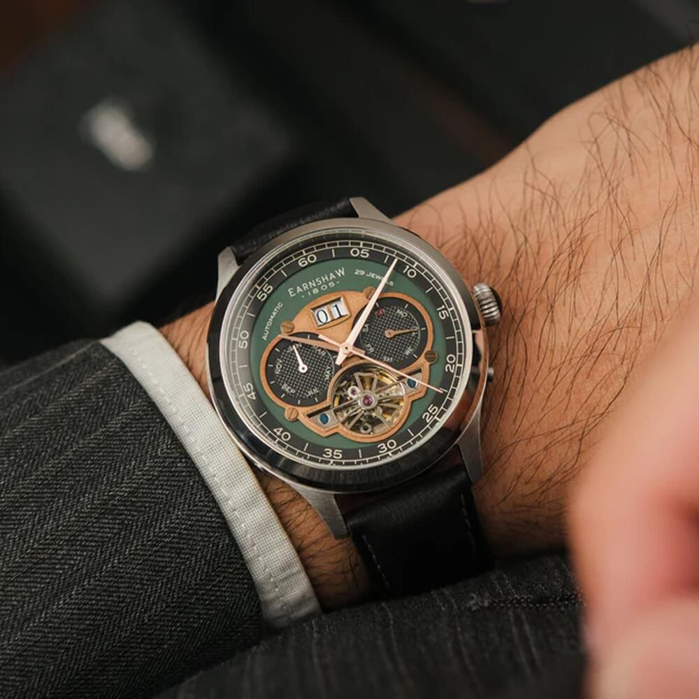  BARON GRAND DATE CALENDAR OPEN HEART Otomatik ES-8187-07 Erkek Kol Saati