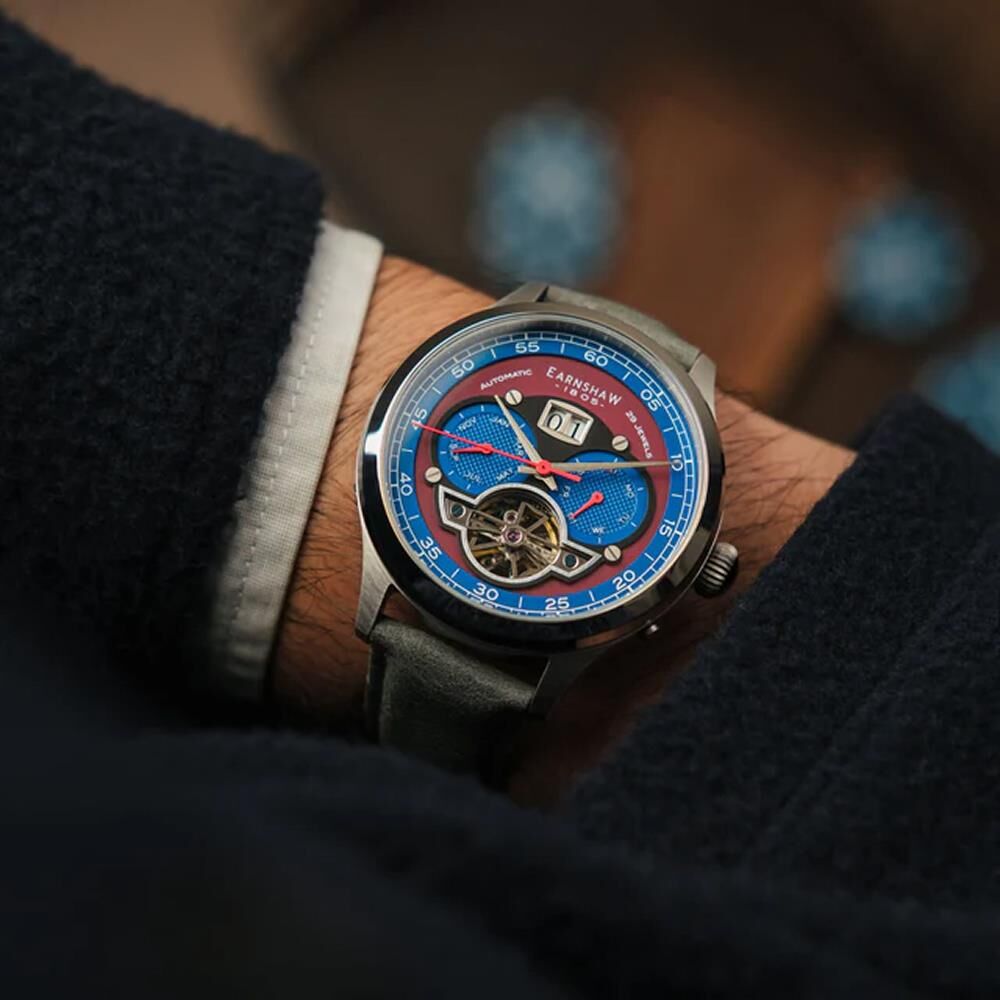  BARON GRAND DATE CALENDAR OPEN HEART Otomatik ES-8187-08 Erkek Kol Saati