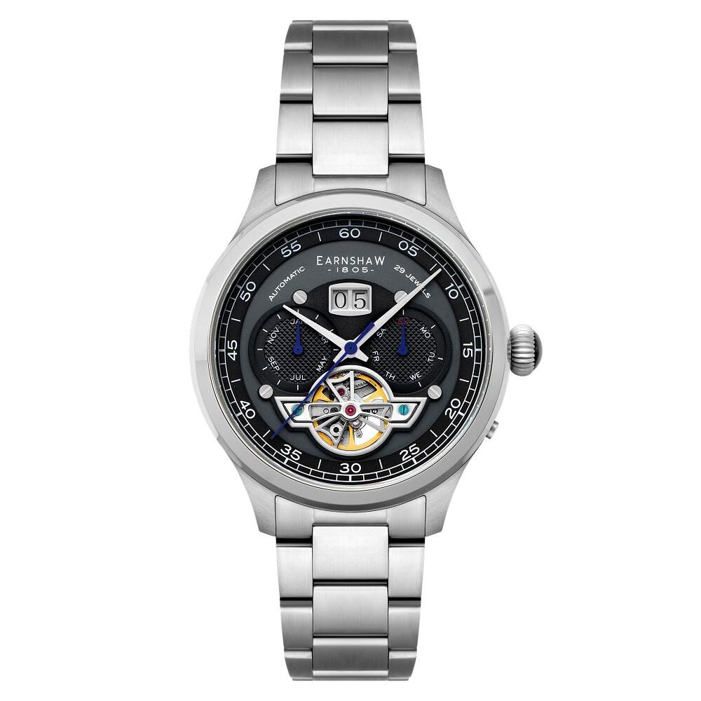  BARON GRAND DATE CALENDAR OPEN HEART Otomatik ES-8187-11 Erkek Kol Saati