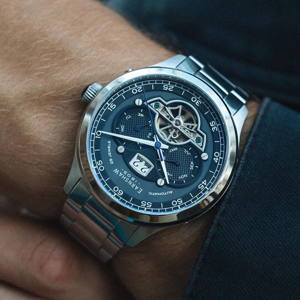  BARON GRAND DATE CALENDAR OPEN HEART Otomatik ES-8187-11 Erkek Kol Saati