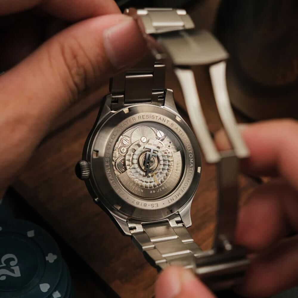  BARON GRAND DATE CALENDAR OPEN HEART Otomatik ES-8187-44 Erkek Kol Saati