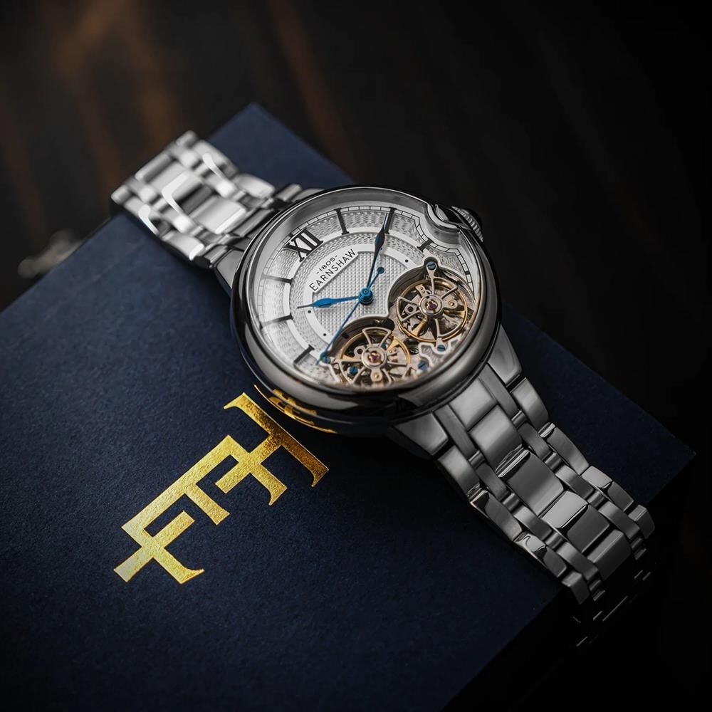 BARALLIER DUAL OPEN HEART AUTOMATIC ES-8266-11 Erkek Kol Saati