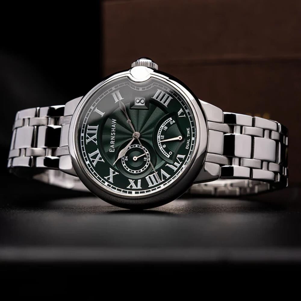  BARALLIER RETROGRADE DUAL TIME ES-8288-88 Erkek Kol Saati