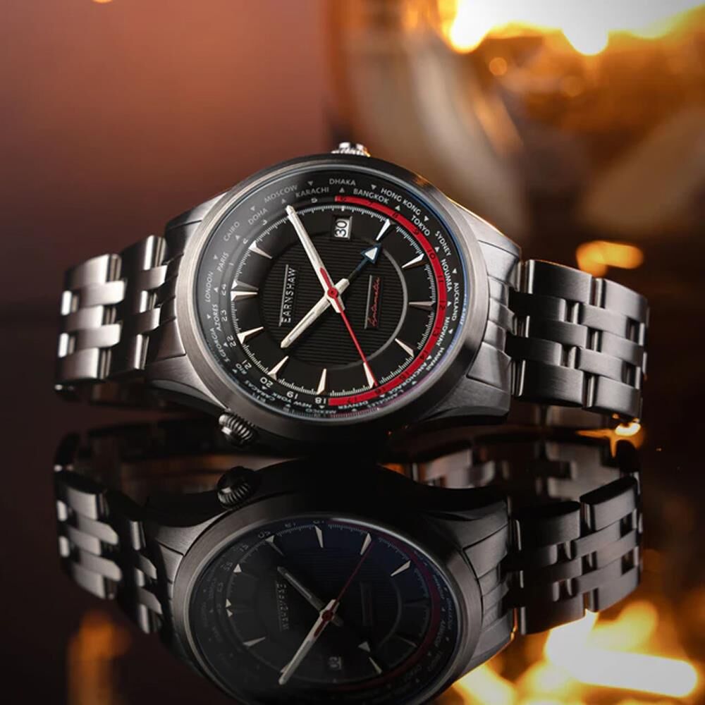  WORLD TIMER GMT Otomatik ES-8292-11 Erkek Kol Saati