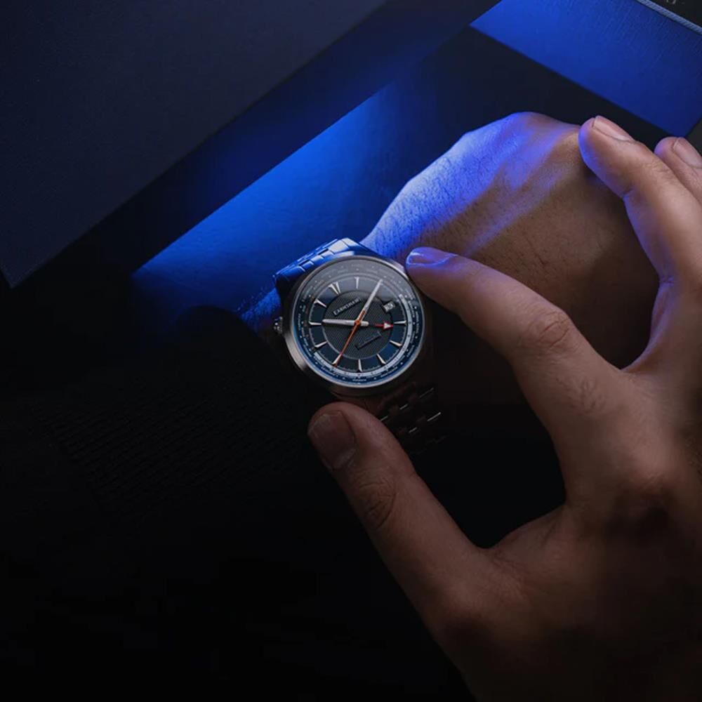  WORLD TIMER GMT Otomatik ES-8292-22 Erkek Kol Saati