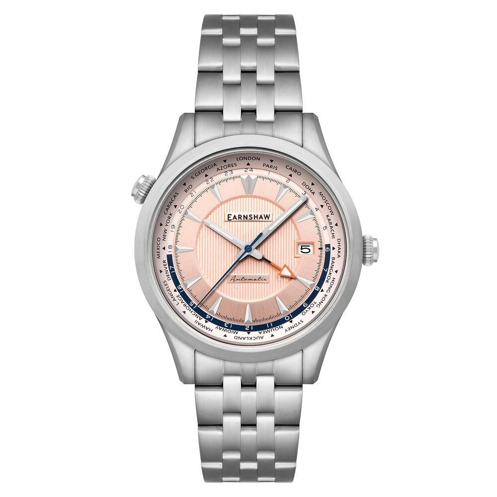  WORLD TIMER GMT Otomatik ES-8292-55 Erkek Kol Saati