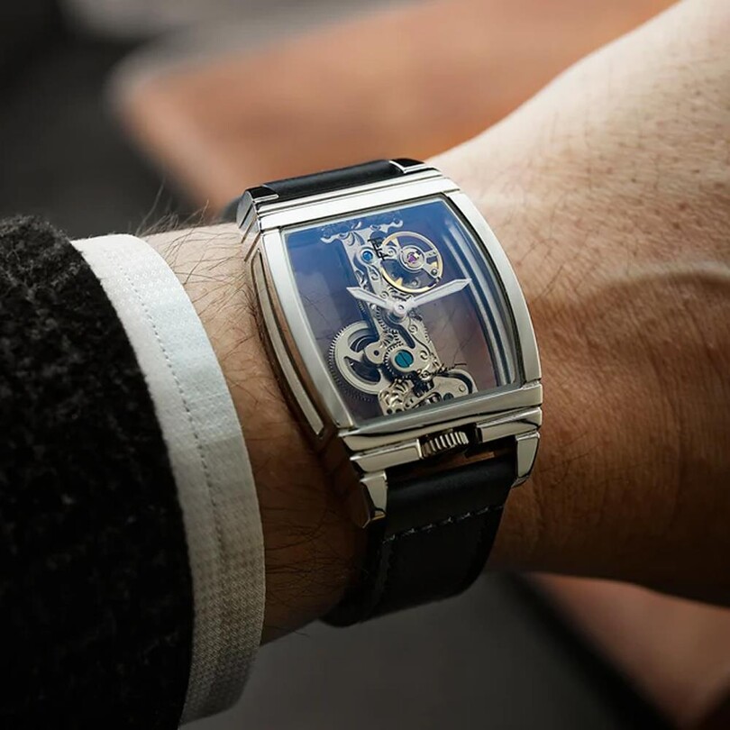 DISCOVERY WOLVER BRIDGE Otomatik ES-8299-02 Erkek Kol Saati - Thumbnail