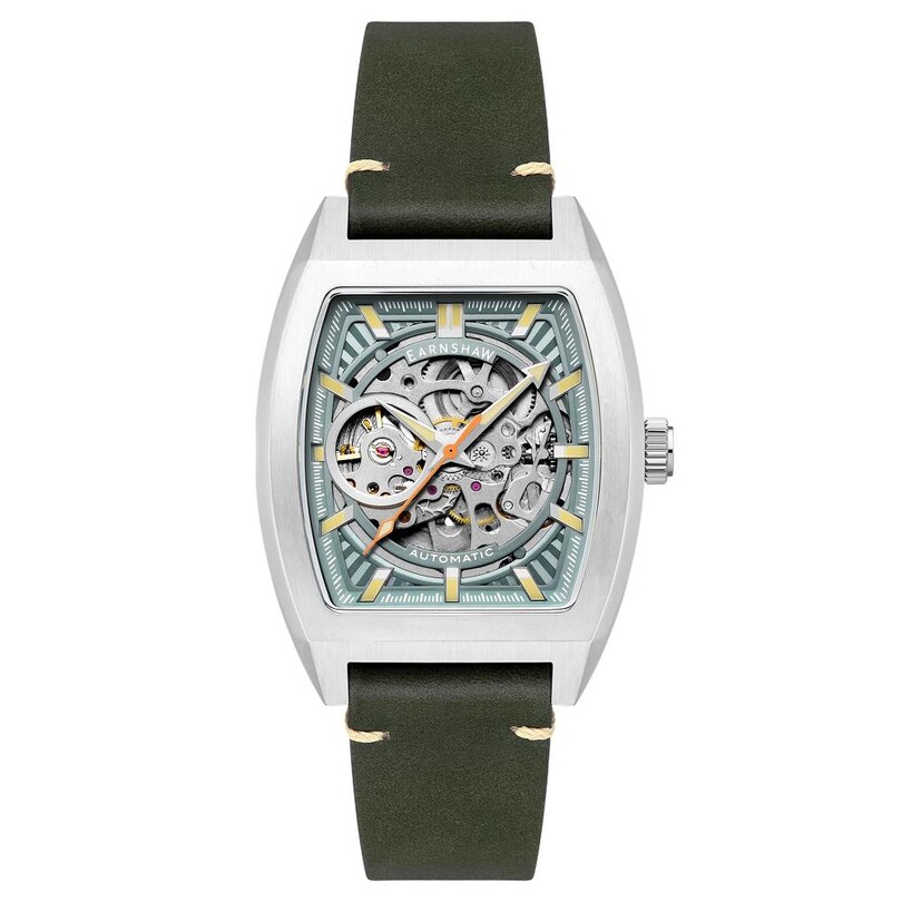 EARNSHAW - HERITAGE WELLINGTON SKELETON Otomatik ES-8302-01 Erkek Kol Saati