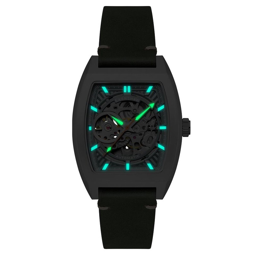 HERITAGE WELLINGTON SKELETON Otomatik ES-8302-01 Erkek Kol Saati - Thumbnail