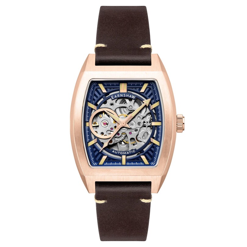 EARNSHAW - HERITAGE WELLINGTON SKELETON Otomatik ES-8302-04 Erkek Kol Saati