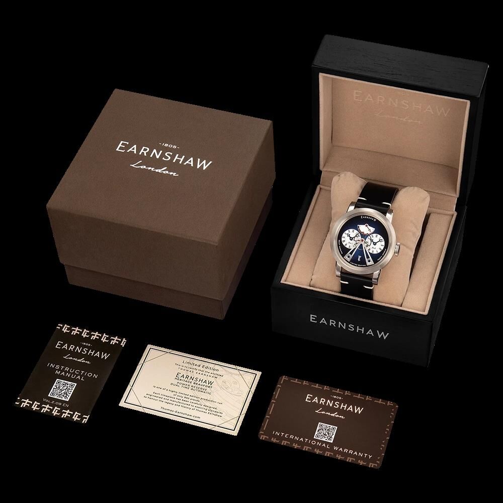 HERITAGE BEAUFORT POWER RESERVE DUAL TIME AUTOMATIC LIMITED EDITION ES-8306-01 Erkek Kol Saati