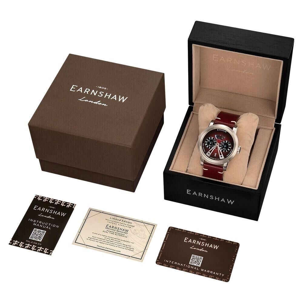 HERITAGE BEAUFORT POWER RESERVE DUAL TIME AUTOMATIC LIMITED EDITION ES-8306-03 Erkek Kol Saati