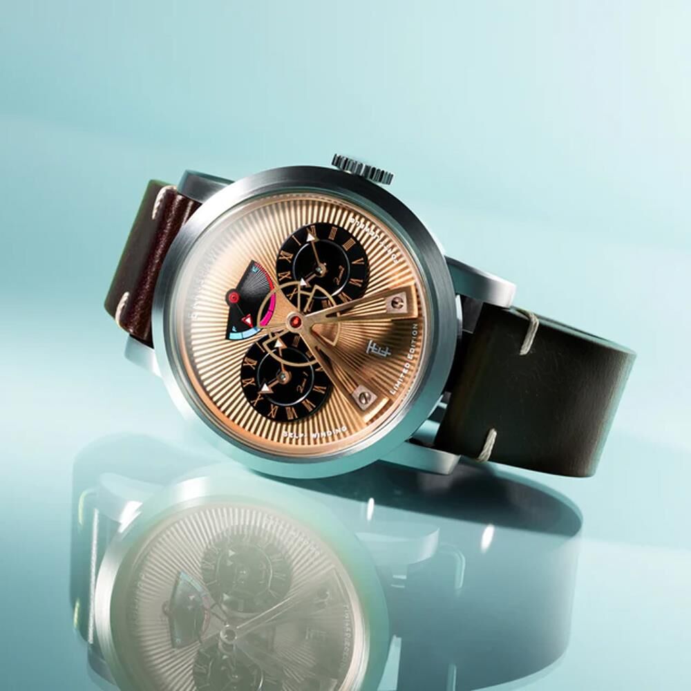 HERITAGE BEAUFORT POWER RESERVE DUAL TIME LIMITED EDITION Otomatik ES-8306-08 Erkek Kol Saati