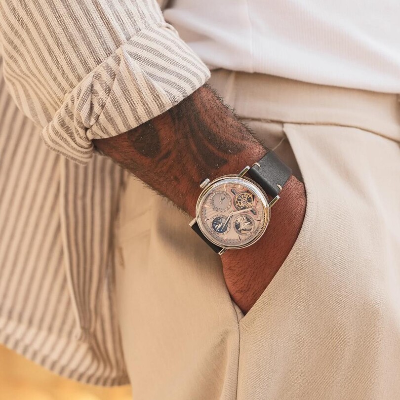 HERITAGE BEAUFORT DUAL TIME DATE OPEN HEART Otomatik ES-8309-01 Erkek Kol Saati - Thumbnail
