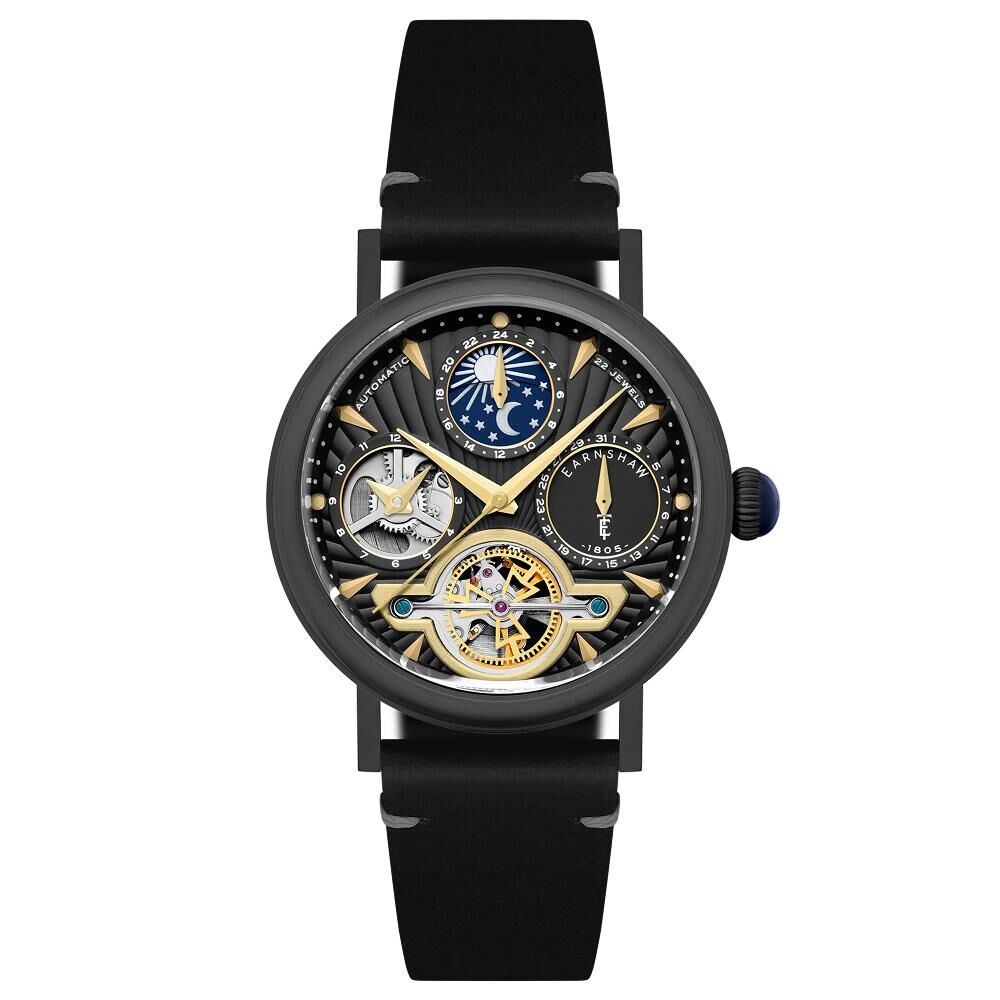 HERITAGE BEAUFORT DUAL TIME DATE OPEN HEART Otomatik ES-8309-04 Erkek Kol Saati