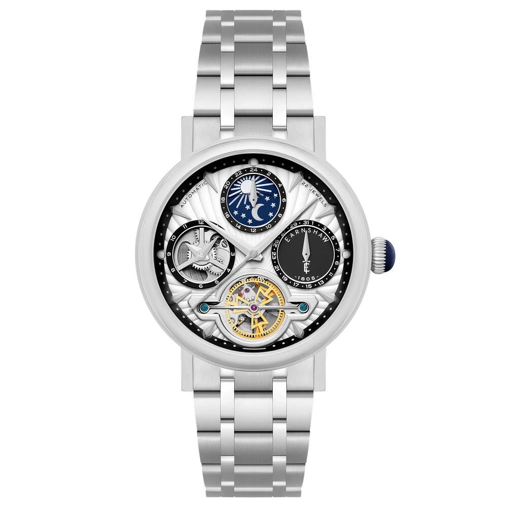 HERITAGE BEAUFORT DUAL TIME DATE OPEN HEART Otomatik ES-8309-22 Erkek Kol Saati