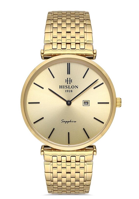 Hislon - Hislon CL119G-08SG Erkek Kol Saati