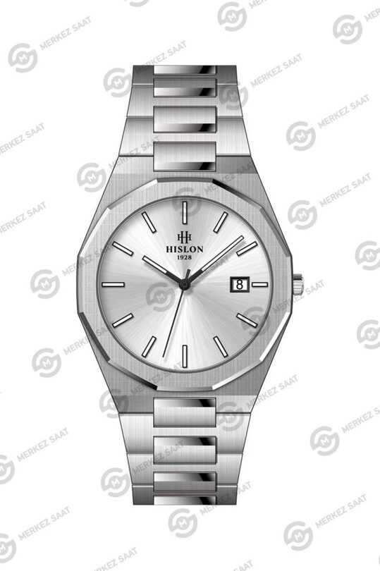 Hislon Classic CL219S-02SS Erkek Kol Saati - Thumbnail