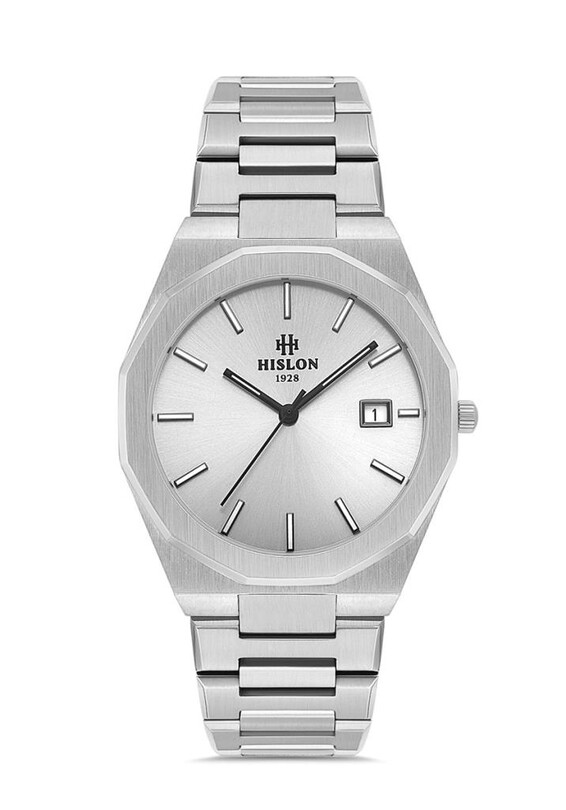 Hislon Classic CL219S-02SS Erkek Kol Saati - Thumbnail