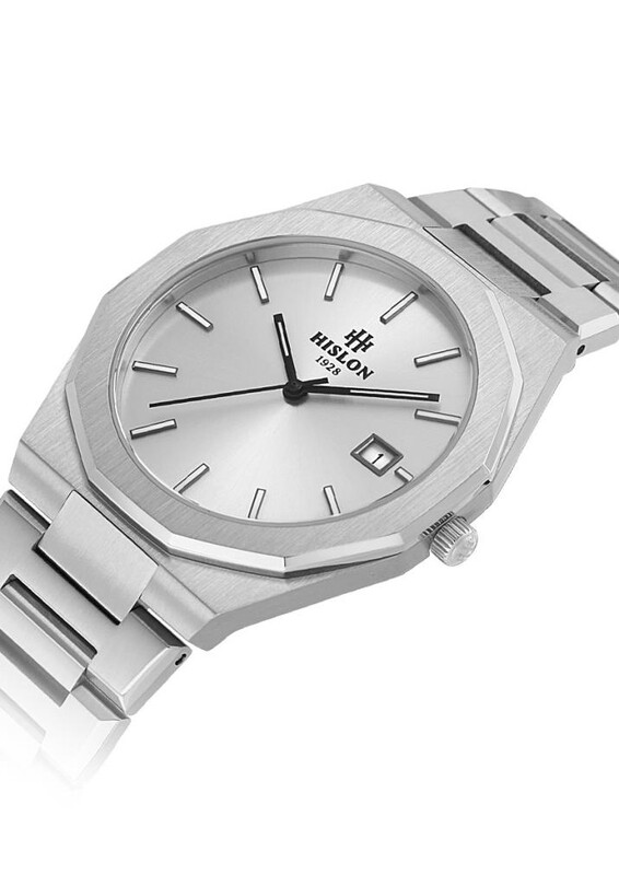 Hislon Classic CL219S-02SS Erkek Kol Saati - Thumbnail