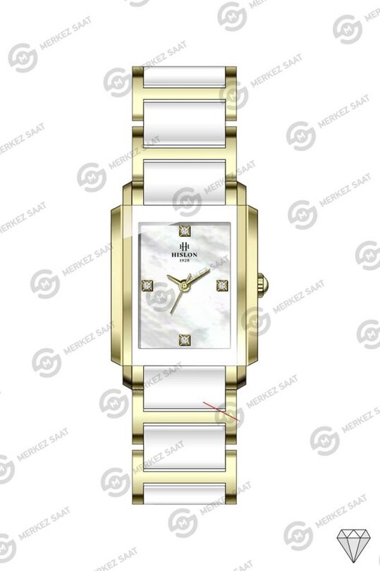 Hislon Classic Queen QL215G-09SG Kadın Kol Saati - Thumbnail