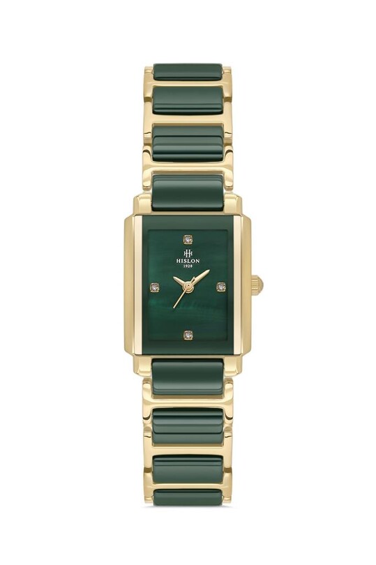 Hislon Classic Queen QL215G-15SG Kadın Kol Saati - Thumbnail