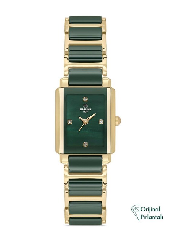 Hislon Classic Queen QL215G-15SG Kadın Kol Saati - Thumbnail
