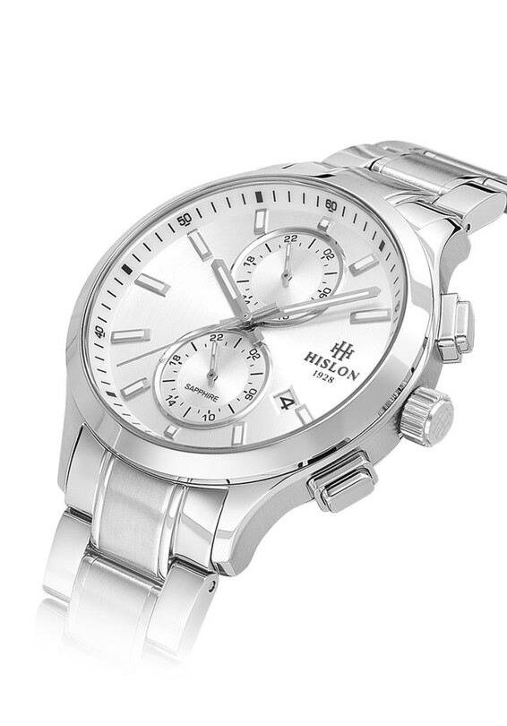 Hislon Date DT158S-02SS Erkek Kol Saati - Thumbnail